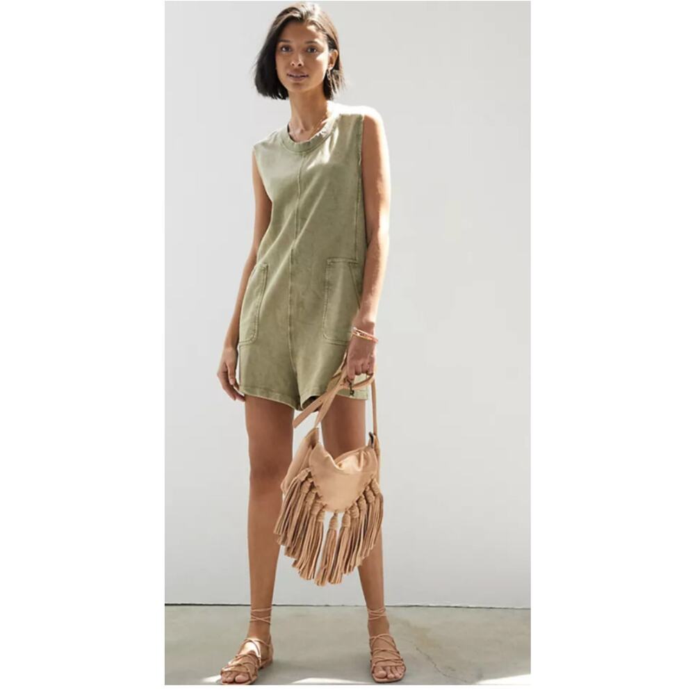 Anthropologie Daily Practice Jumpsuit Romper Jumper Onsie - Picture 13 of 13